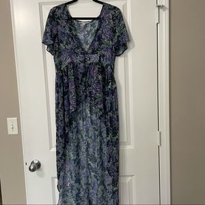 American Eagle High Low Kimono